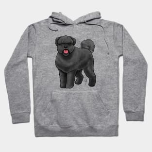 Dog - Bouvier des Flanders - Black Natural Hoodie